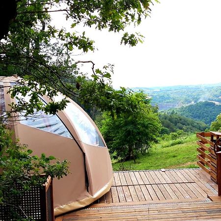 Hotel Le Mobil'Dome A Marie Cambounes Exterior foto